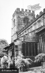 St Mary's Church c.1955, Cheadle