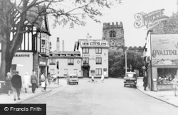 View From Post Office To Old Church c.1965, Cheadle