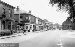 Wilmslow Road c.1960, Cheadle