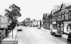 Wilmslow Road c.1965, Cheadle