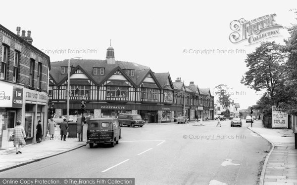 Photo of Cheadle, Wilmslow Road c.1965
