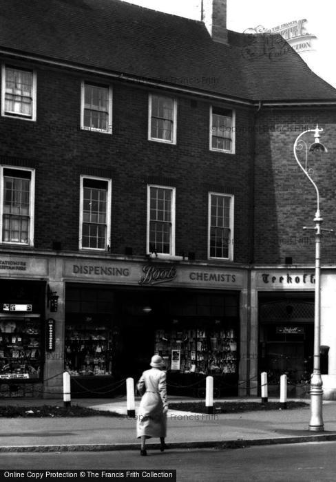 Photo of Cheam, Boots Dispensing Chemists 1934