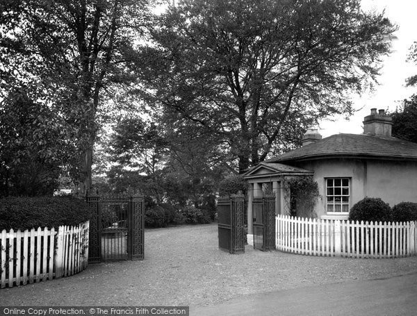 Photo of Cheam, Cheam Park House Lodge 1938