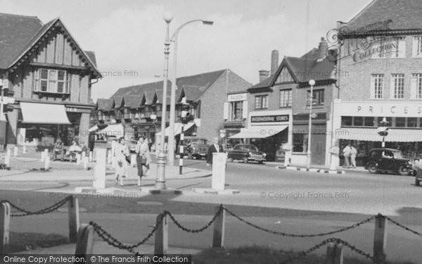 Photo of Cheam, Cross Roads c.1955