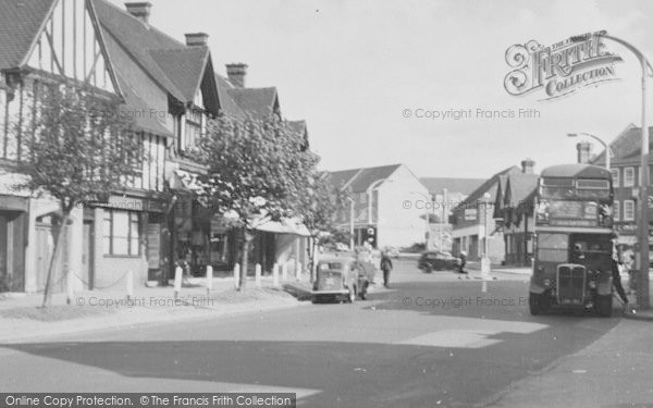 Photo of Cheam, Cross Roads c.1955