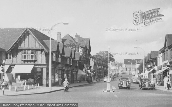 Photo of Cheam, Cross Roads c.1955