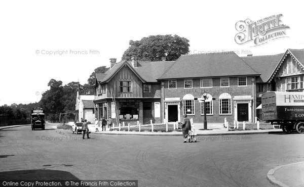 Photo of Cheam, Ewell Road 1925