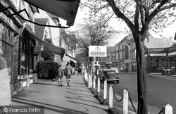 Cheam, Ewell Road c1955