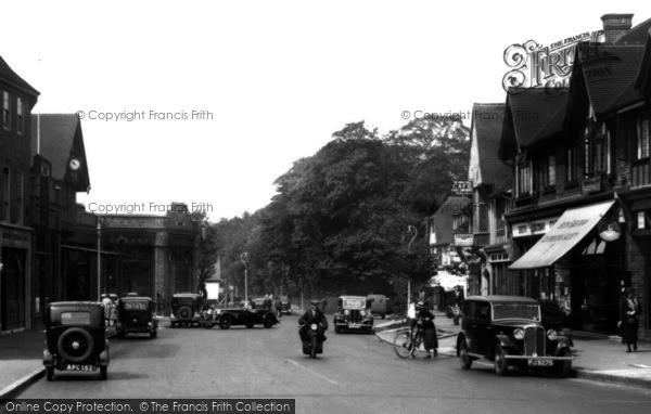 Photo of Cheam, High Street 1934