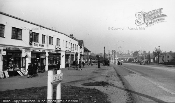Photo of Cheam, Lower Cheam, Oldfields Road c.1955
