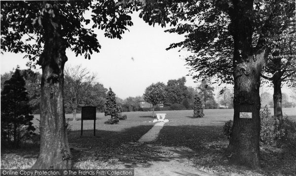 Photo of Cheam, Lower Cheam, The Park c.1955