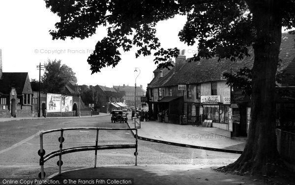 Photo of Cheam, Park Lane c.1955