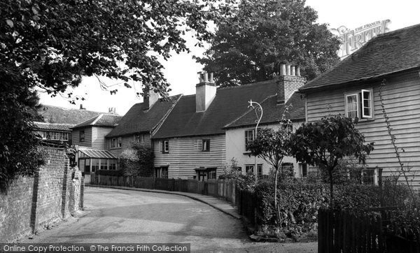 Photo of Cheam, Park Lane c.1955