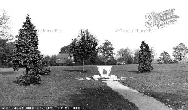 Photo of Cheam, Sears Park c1955