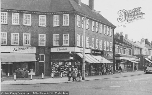 Photo of Cheam, Shopping At The Cross Roads c.1965