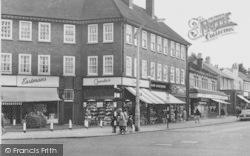 Shopping At The Cross Roads c.1965, Cheam