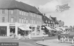 Shops At Cross Roads c.1955, Cheam