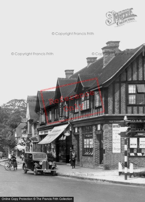 Photo of Cheam, 'soar Estate Agents' 1934