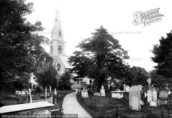 Photo of Cheam, St Dunstan's Church 1890