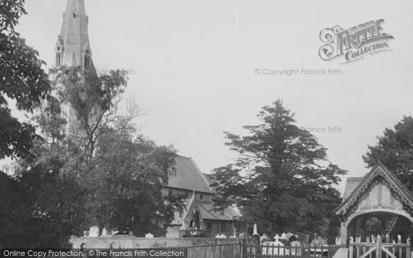 Photo of Cheam, St Dunstan's Church 1894