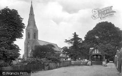 St Dunstan's Church And Lychgate 1925, Cheam