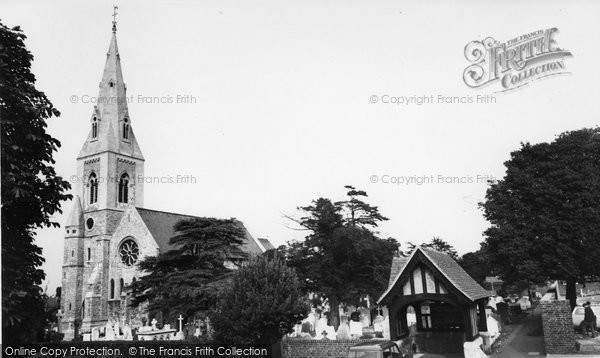 Photo of Cheam, St Dunstan's Church c.1960