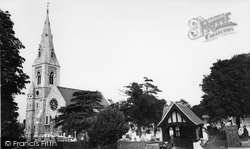 St Dunstan's Church c.1960, Cheam