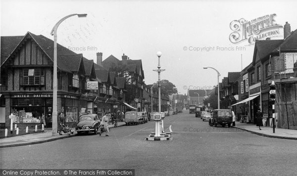 Photo of Cheam, The Broadway c.1955