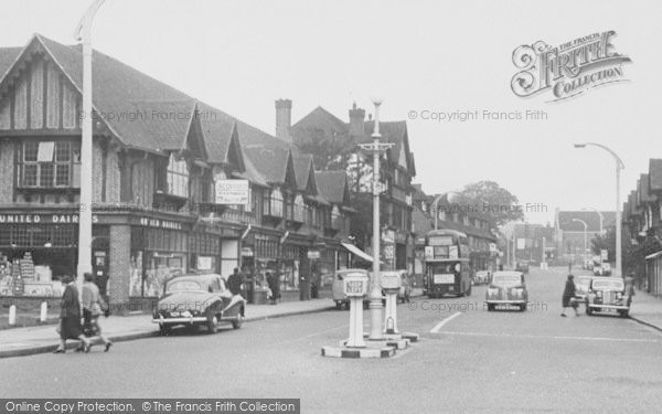 Photo of Cheam, The Broadway c.1955