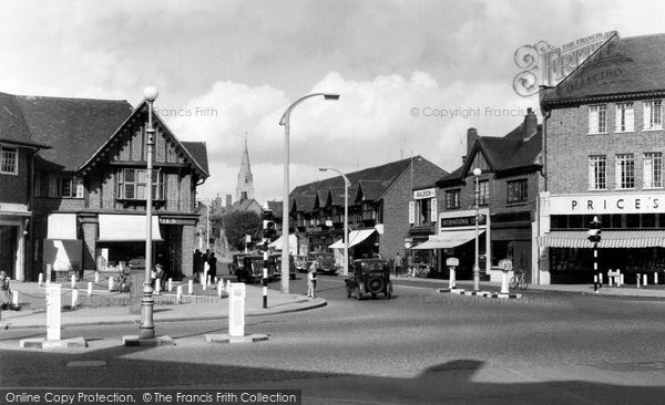 Photo of Cheam, The Broadway c.1955