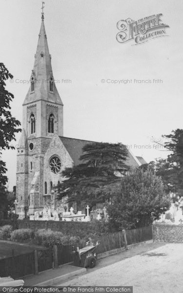 Photo of Cheam, The Church c.1965