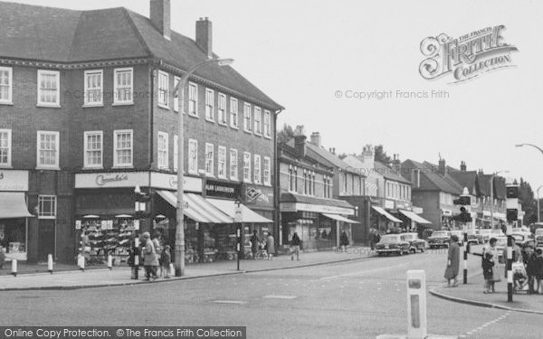 Photo of Cheam, The Cross Roads c.1965
