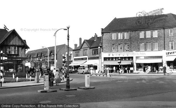 Photo of Cheam, The Crossways c.1955