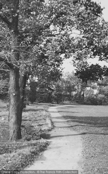 Photo of Cheam, The Park c.1955