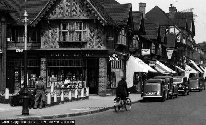 Photo of Cheam, United Dairies, And Crossways Registry Office 1938