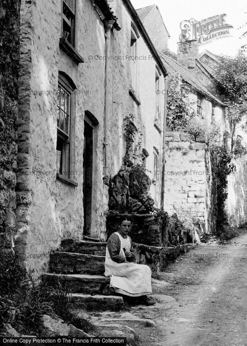 Photo of Cheddar, A Village Girl 1908