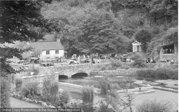 Photo of Cheddar, Bridge And Pools c.1939