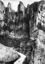 Castle Rock c.1910, Cheddar