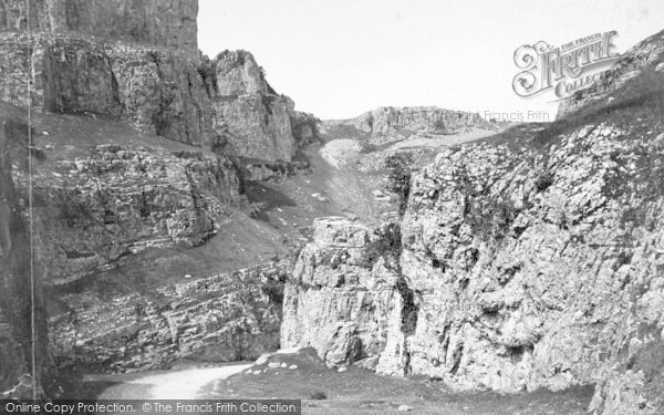 Photo of Cheddar, Cliffs 1890