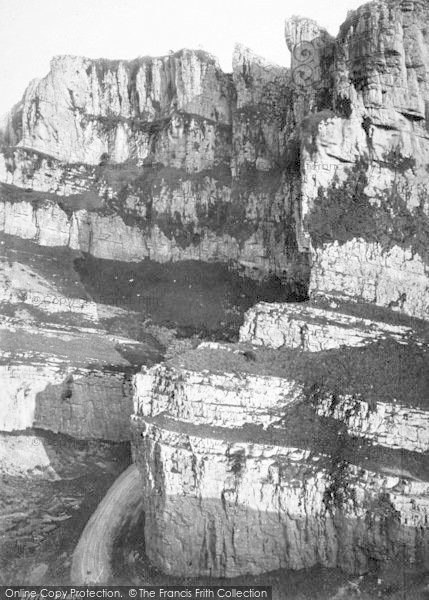 Photo of Cheddar, Cliffs, The Pinnacles 1890