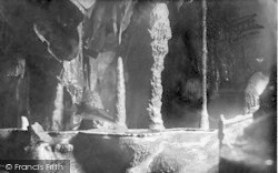 Cox's Cave, Font And Speaker's Mace c.1930, Cheddar