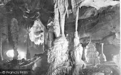 Cox's Cave, Hindo Temple And The Mace c.1930, Cheddar