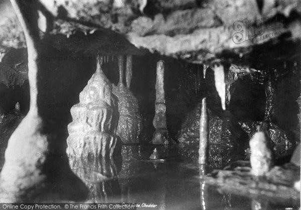 Photo of Cheddar, Cox's Cave, The Hindoo Temple c.1930