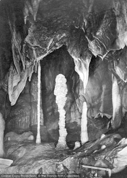 Photo of Cheddar, Cox's Cave, The Speakers Mace c.1930
