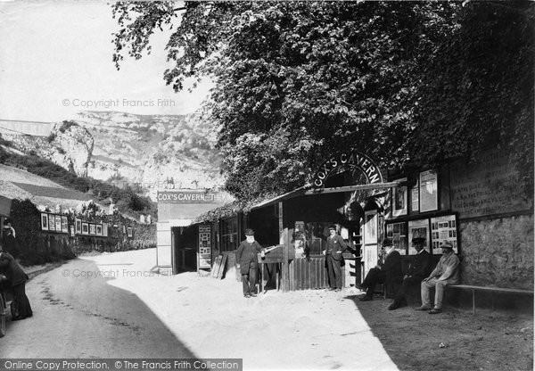 Photo of Cheddar, Entrance To Cox's Cavern c.1900