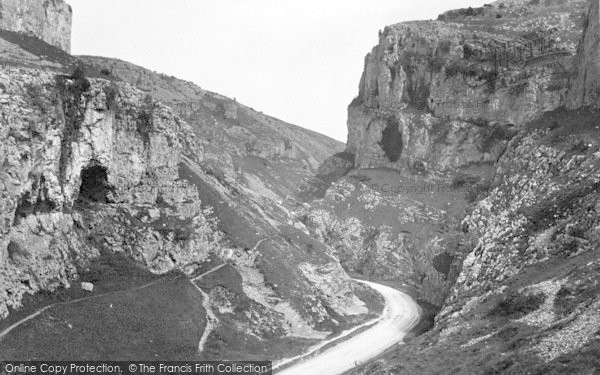 Photo of Cheddar, Entrance To Gorge 1890