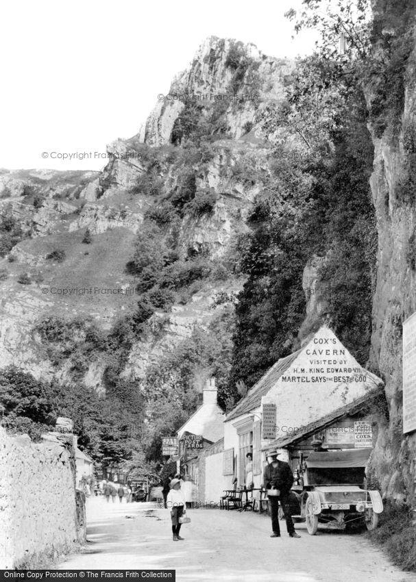 Cheddar, Entrance to Pass 1908