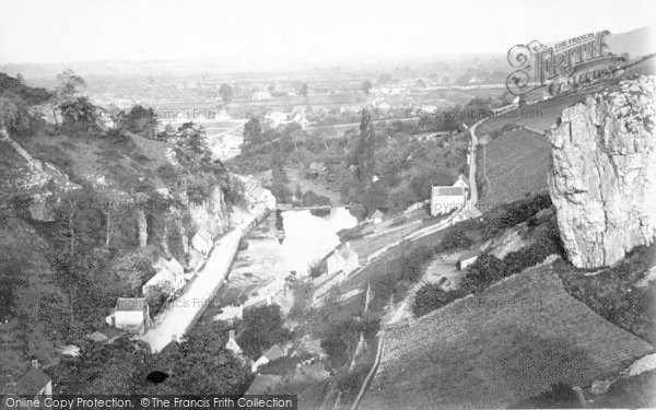 Photo of Cheddar, General View c.1880