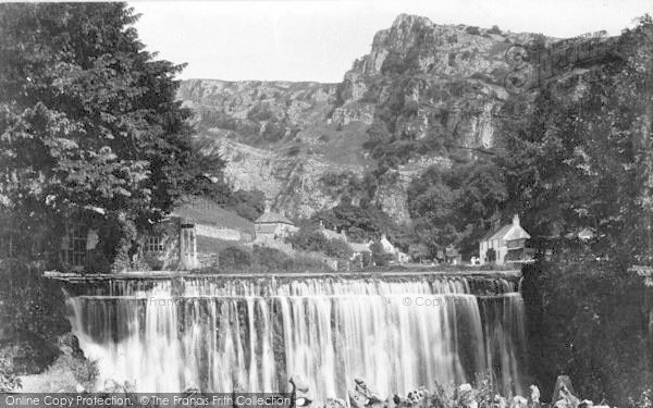 Photo of Cheddar, Glen Waterfall 1908