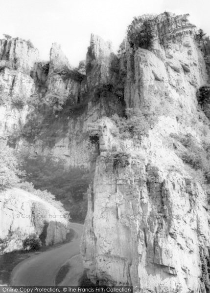 Photo of Cheddar, Gorge c.1960